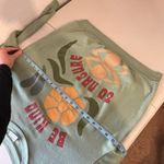 Desert Dreamer Green Oversized " Be Kind to Nature " Crewneck Sweater Size XS Photo 10