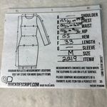 Body Central Bodycon Dress Size M Black White Rave Party Club Y2K Mesh Cut Out Photo 2