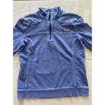 Vineyard Vines ‎ Sweater Womens Medium Blue Quarter Zip Set Preppy Cozy Nautical Photo 7