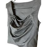 Cider  Black Ruched Tank Top Photo 2