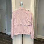 Adidas Sz M Lilac Purple Jacket Windbreaker W White Stripes & Logo Photo 2