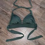 Kona Sol  Bikini Top Target Olive Strappy Size Medium Swim Summer Photo 1