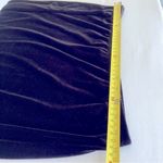 Mirasol Y2K Women’s L Maxi Black Velour Skirt Bias Ruffle Witchy WhimsiGoth Size L Photo 4