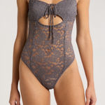 Free People Intimately FP Strike a Pose Lace Bodysuit XL Photo 0