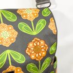 Petunia‎ Pickle Bottom Backpack Diaper Bag Convertible Floral EUC Brown Orange Gray Photo 9