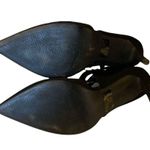 Derek Heart From H&M Sophia Black Lace Up Stiletto Spike Heels 8.5 Photo 3