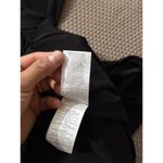 Michael Kors Women's Black Blouse With Gold Chain Slinky Shirt Sz Xsmall Photo 4