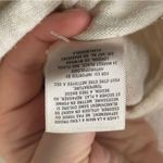 Anthropologie 🔴MOTH  size M heather ivory 3/4 dolmen sleeve knit top/sweater Photo 9