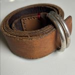 Leather Belt 37.5" Long 1.5" Wide Vintage Lucky Brand Jeans Belt Photo 13