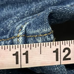 Abercrombie & Fitch Jeans Women 00 24 Blue A&F Mom Jean High Waist Belted Fray Photo 4