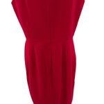 Dress the Population Elle Sweetheart Neck Sheath Midi Dress Garnet Red Size XXL Photo 9