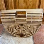 Anthropologie Vintage Bamboo top handle bag Photo 1