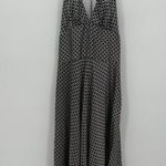 Alyn Paige NY Geometric Satin Halter Formal Y2k Dress Size 4 Photo 1