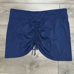 Land’s End Adjustable Side Tie Lined Swim Skirt Navy Blue Size 18W‎ Photo 2