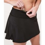 Lululemon Play Off The Pleats Skirt *13" Black size 6 Photo 3