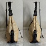 Worthington Linen Blend Woven Straw Summer Shoulder Bag Photo 9