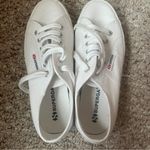 Superga  2750 Cotu Classic Sneakers white tennis shoe women’s 7 men’s 5.5 EUC Photo 2
