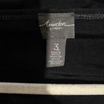 Chico's  Travelers Top Womens XL Black Slinky Stretch Square Neck Blouse Photo 6