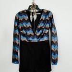 Deep Low Cut Sequin Romper Multiple Photo 0