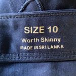 Lilly Pulitzer Worth Skinny Pants in Midnight Navy Blue Size 10 Photo 10