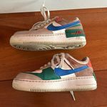 Nike Women's Sneakers Air Force 1 Low Shadow Sail Blue Green sz 8 CI0919-109 Photo 5