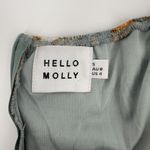 Hello Molly  Basque Country Dress in Sage Floral Print Size 4 OffShoulder Sleeves Photo 11