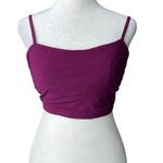 Athleta  Shirred Bra Cup Longline Bikini Top Photo 0