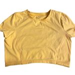 PacSun Activewear Yellow Short Sleeve Top Photo 0