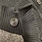 Foxcroft  sweater vest.  Black/gray twill. Medium Photo 4