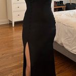 ZARA satin black dress Photo 1