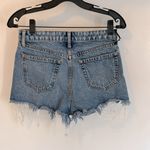Alexander Wang Denim X  Bite Denim Cut Off Shorts Photo 3