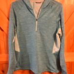 L.L.Bean 1/4 Zip Lightweight Pullover Women's Size XL Misses Item ID 289474 Aqua. Photo 0