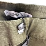 CARMAR Army Green Mini Skirt Size 4 Photo 6