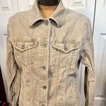 Eddie Bauer  Ouftdoor Outfitter Beige Denim Looking Button Down Photo 0