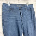 Seven7 Classic Medium Wash Flare Jeans Size 14 Photo 3
