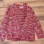 Loft Multi-Colored Knit Cardigan Photo 1
