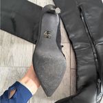 Black Leather Women's Knee Photo 2