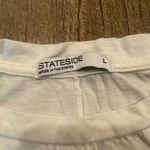 Stateside  Classic White Short Sleeve Tee Photo 1