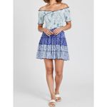 Poupette St. Barth  Soledad Mini Dress, Blue St Tropez, Small Photo 4