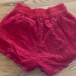 Francesca's Red Shorts Photo 1
