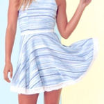 Lovers + Friends  fringe halter dress Photo 0
