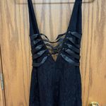 NWOT Black Halter V Photo 2