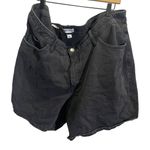 Ava & Viv Womens Plus Size 22 Black High Rise Bermuda Denim Shorts Photo 0