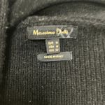 Massimo Dutti  Womens Black Wool Blend Cardigan Size Medium Photo 5