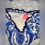Farm Rio NEW Blue Tile Dream Bikini SET, TOP sz S, Bottom Sz XS Photo 3