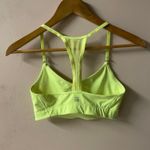 Victoria's Secret Victoria’s Secret VSX Neon Yellow Racerback Sports Bra Size S GUC Photo 3