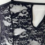 Lace Lingerie slip Black Size M Photo 2