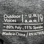 Outdoor Voices All Day Jogger CloudKnit Sweatpants Drawstring Charcoal Small Photo 3