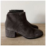 Vagabond Daisy Dark Grey Suede Ankle Booties Size 37 Photo 1