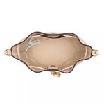 Ralph Lauren Leather Medium Andie Drawstring Bucket Bag, Pink NEW + Dust Bag Photo 4